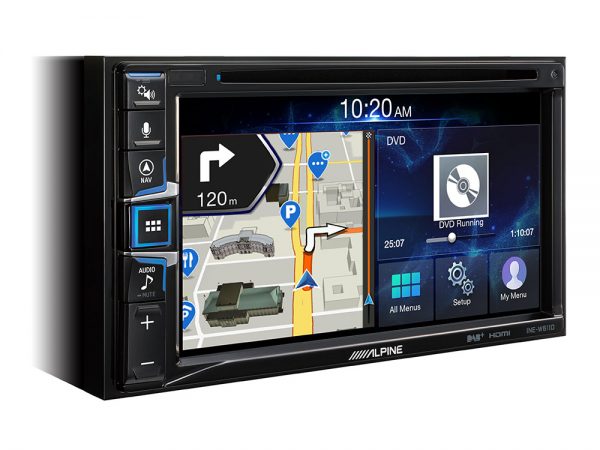 INE-W611D-built-in-Navigation-Split-Screen-Maps-CD-DVD-Player